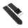 Feines Leder-Uhrenarmband Modell Jena schwarz 24 mm, komp. Skagen