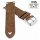 Vintage Easy-Klick Antik-Rindleder Uhrenarmband Modell Delta cigar-braun 20 mm