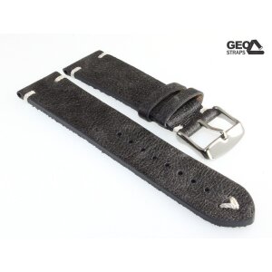 Easy-Klick Alligator Uhrenarmband Modell Longi-FS-S Mocca 19 Mm, Kompatibel Longines