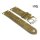 Vintage Easy-Klick Antik-Rindleder Uhrenarmband Modell Delta pistachio-grün 22 mm
