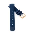 Kautschuk Uhrenarmband Modell Analusia-DSRG blau 22 mm,...