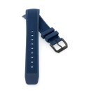 Kautschuk Uhrenarmband Modell Analusia-DSP blau 22 mm,...