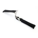Premium Hybrid Uhrenarmband Modell Innsbruck-FSS schwarz-TiT 20 mm, komp. Omega