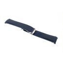 Premium Hybrid Uhrenarmband Modell Innsbruck-FSS blau 20 mm, komp. Omega