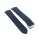 Premium Hybrid Uhrenarmband Modell Innsbruck-FSS blau 22 mm, komp. Omega