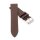 Morellato wasserfestes Kalbsleder Uhrenarmband Modell Paragliding mocca-blau 18 mm
