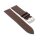 Morellato wasserfestes Kalbsleder Uhrenarmband Modell Paragliding mocca-blau 18 mm
