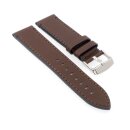 Morellato wasserfestes Kalbsleder Uhrenarmband Modell Paragliding mocca-blau 24 mm