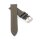 Morellato wasserfestes Kalbsleder Uhrenarmband Modell Paragliding khaki-blau 24 mm