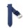 Echt Perlrochen Uhrenarmband Modell Perlus Perlmutt-blau 20 mm Handarbeit