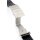 XL-Silikon Uhrenarmband Modell Kreta-FS-S schwarz 22 mm, Faltschließe