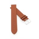 Feines Graf Leder-Uhrenarmband Modell Koppenhagen cognac...