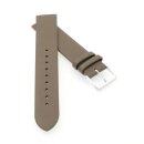 Feines Graf Leder-Uhrenarmband Modell Koppenhagen taupe...