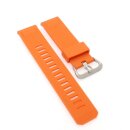 Easy-Klick PU-Kunststoff Uhrenarmband Modell Bosko orange 23 mm, komp. Casio Pro-Trek