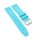 Premium Kautschuk Uhrenarmband Modell Amadeo tiffano-blau 22 mm, kompatibel IWC