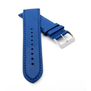 Uhrenarmband Jungkalb Modell Chur königs-blau 22 mm