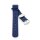 Premium Kautschuk Diver Uhrenarmband Modell Rafting-S blau 22 mm, komp. Seiko