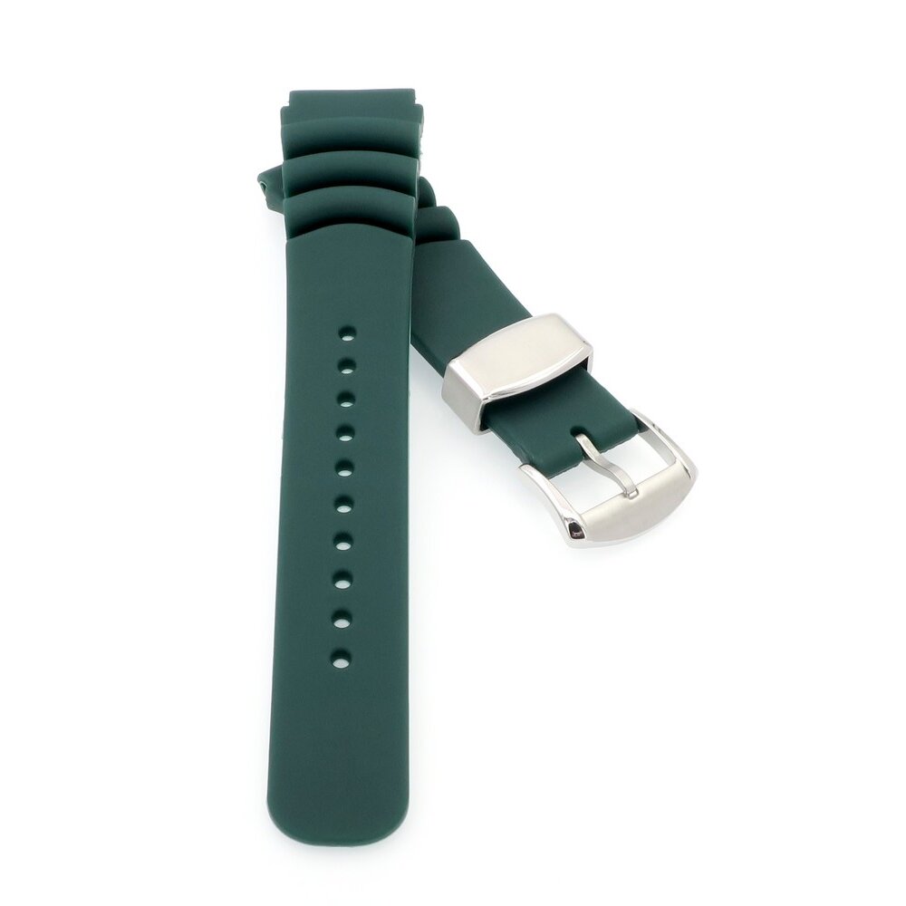 Strap 20 Mm Kautschukband 20mm RED Rubber Strap Band Made For