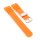 Premium Kautschuk Diver Uhrenarmband Modell Rafting-S orange 22 mm, komp. Seiko