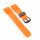 Premium Kautschuk Diver Uhrenarmband Modell Rafting-P orange 20 mm, komp. Seiko
