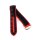 Premium Hybrid Uhrenarmband Modell Inning schwarz-rot 22 mm, komp. Omega