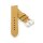 Rindleder Vintage Uhrenband mit Tubes Modell Gusto cognac 26 mm komp. Panerai