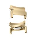 2 Druck-Adapter für Samsung Galaxy Edelstahl gold...