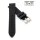 Premium Easy-Klick Fluorkautschuk-Nylon Uhrenarmband Modell Roadster schwarz 20 mm