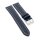 PIERO MAGLI Kalbsleder Uhrenarmband Modell Bork blau-WN 22 mm, wasserfest