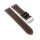 Softleder Easy-Klick Uhrenarmband Modell Sportiva mocca 16 mm