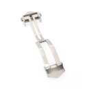 Rallye-Veloursleder Uhrenarmband Modell Heuer-FS-S grau 22/18 mm, kompatibel TAG Heuer