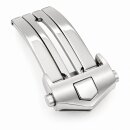 High-End Faltschließe Edelstahl silber Modell...