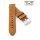 Easy-Klick Leder Uhrenarmband Modell Canyon wasserfest hellbraun 24 mm