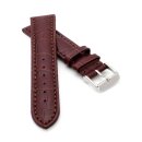 Alligator Uhrenarmband Modell Louisiana-XL mocca-TiT 18...