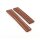 Echt Haifisch Uhrenarmband Modell Tago cognac 20/18 mm komp. TAG Heuer Faltschließe