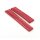 Echt Haifisch Uhrenarmband Modell Tago rot 22/18 mm komp. TAG Heuer Faltschließe