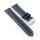 Alligator Uhrenarmband Modell Solothurn navy-blau 24 mm