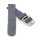 Perlon Uhrenarmband Modell Pacific-S grau 23 mm
