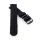 Perlon Uhrenarmband Modell Pacific-P schwarz 23 mm