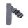Perlon Uhrenarmband Modell Pacific-P grau 23 mm