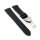 Premium Kautschuk Uhrenarmband Modell Bay-FS-S schwarz-blau 22 mm, komp. Tudor