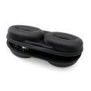 Hartschalen Traveler Uhren-Reiseetui Modell Tempro-Two schwarz für 2 Uhren