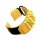 Klett Uhrenarmband Modell Klettex gelb 22 mm