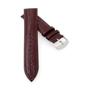 Eidechsenstruktur Uhrenarmband Modell Culebra mocca 12 mm