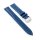 Eidechsenstruktur Uhrenarmband Modell Culebra blau 22 mm