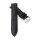 Eidechsenstruktur Uhrenarmband Modell Culebra schwarz 24 mm