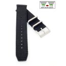 Easy-Klick Segeltuch-Canvas Textil Uhrenarmband Modell...