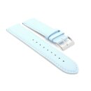 Uhrenarmband Jungkalb Modell Chur XL eisblau 18 mm