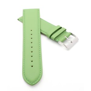 Uhrenarmband Jungkalb Modell Chur XL hellgrün 18 mm