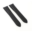 Echt Alligator Ersatz-Uhrenarmband für Cartier Tank Modell CT33 schwarz 20/18 mm für Faltschließe